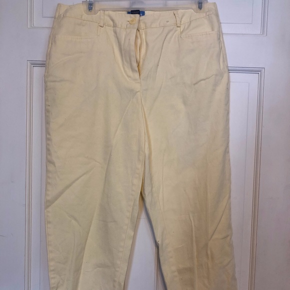 Yellow Capris - Picture 1 of 3